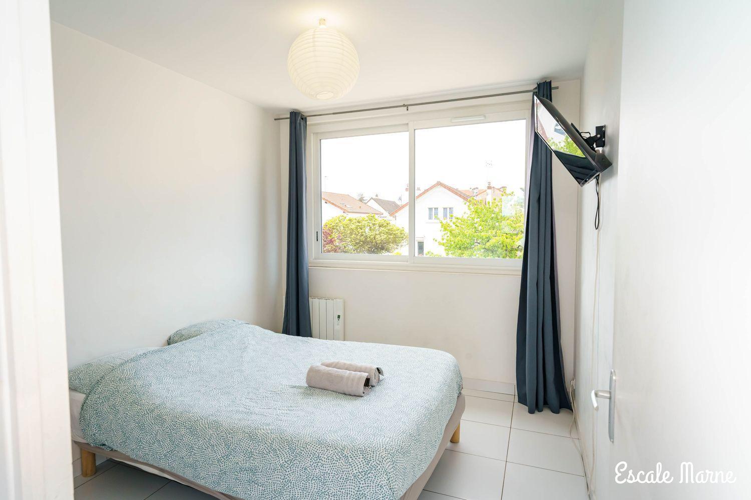 Escale-Marne Fr - 102 - Free Parking - Free Luggage Storage - All Equipped - Linen Included - Washing Machine - 10Mn Walk Metro 8 - Rer A - Panoramic View - From 1 To 4 Guests Maisons-Alfort Kültér fotó